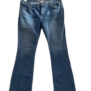 Harley Davidson Jeans Womens 33x34 Curvy Bootcut medium wash